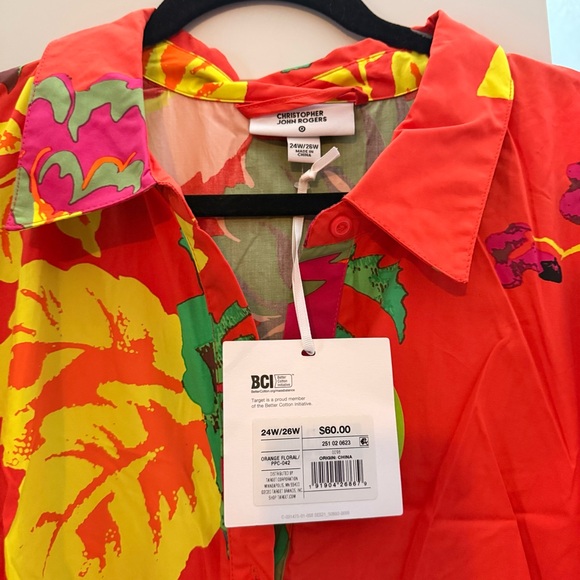 Christopher John Rogers x Target Floral Dress 24W/26W - Picture 5 of 5